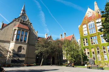 Manchester University Office main campus buildings