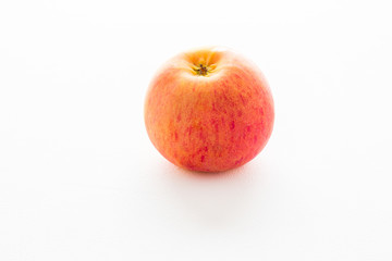 Fresh delicious apple on a white background