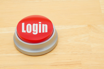 A Login red push button