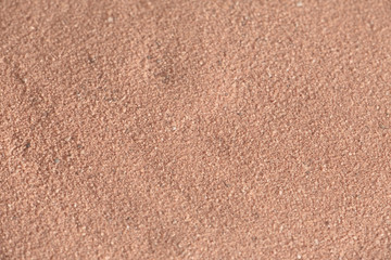 View of the red sand / texture