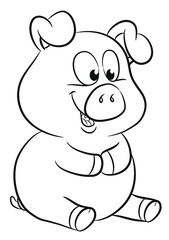 Niedliches Schweinchen