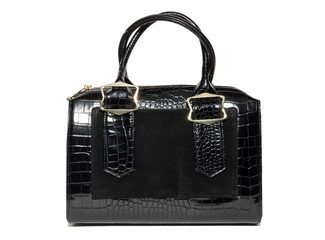 female handbag on a white background