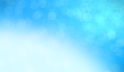 Christmas abstract blurred background/Blue abstract Christmas background with bright bokeh lights