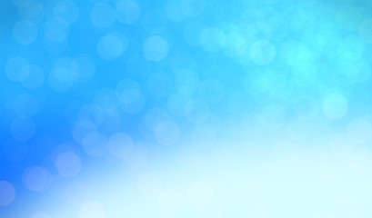 Christmas abstract blurred background/Blue abstract Christmas background with bright bokeh lights