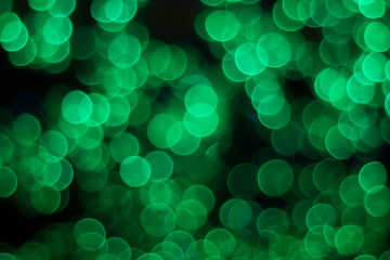 Bokeh. Abstract blurred light background from fireworks