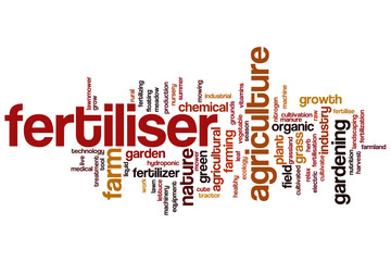 Fertiliser word cloud