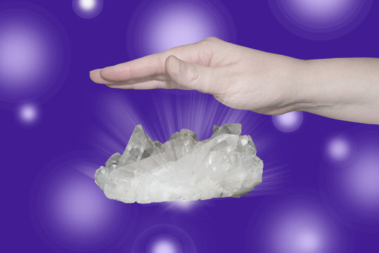 Crystal hand