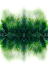 PALM TREE TEXTURE PRINT