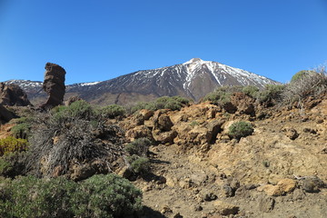 Teneriffa - Blick auf den Teide Vulkan
