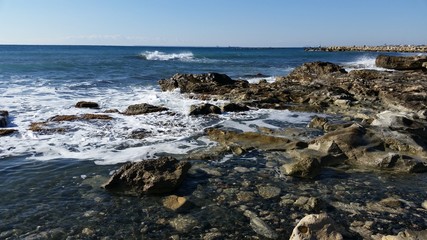 Fototapeta na wymiar Beach in Limassol