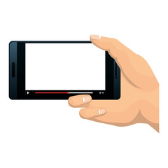 smartphone device isolated icon vector illustration design