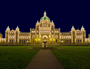 Obraz premium Victoria B.C. Canada Parlament Houise