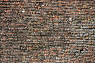 Background of old vintage brick wall


