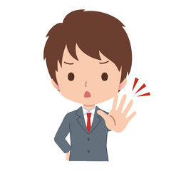 男性　ビジネスマン　イラスト