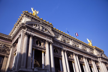 Fototapeta na wymiar Palais Garnier, Paris - France
