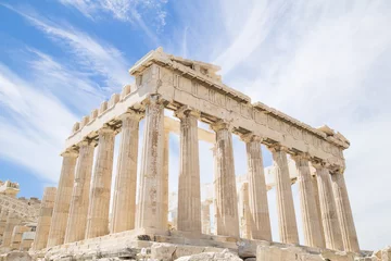 Gordijnen Parthenon in Athens © images and videos