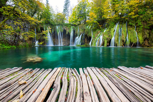 Fototapeta Waterfalls of Plitvice National Park