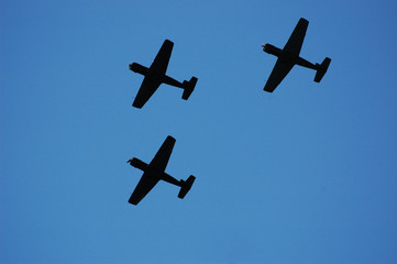 War Planes Silhouette