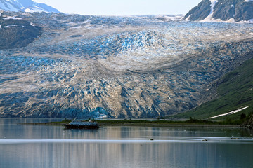 Alaskan Glacier Landscape 
