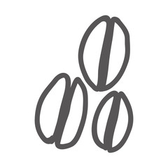 coffee beans icon image vector illustration design 