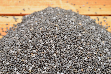 chia seed on table