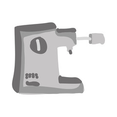 coffee machine icon image vector illustration design 