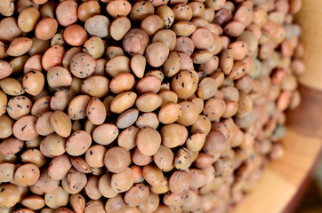 lentil on table