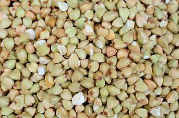 heap of buckwheat