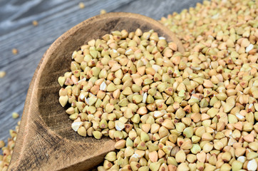 buckwheat on table