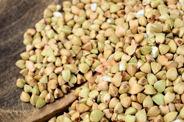 buckwheat on table
