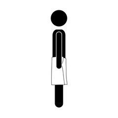 man in towel icon image vector illustration design 