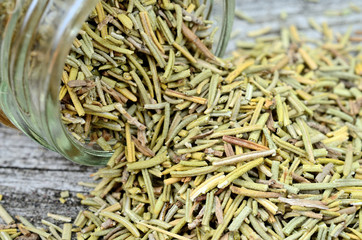 rosemary on table