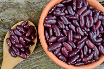 red beans on table