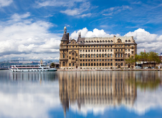 Haydarpasa Train Station in Istanbul City, Turkey