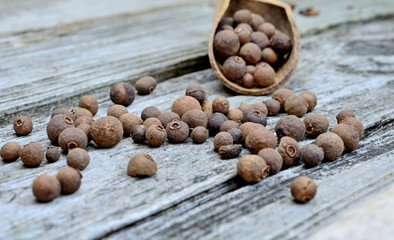 allspice on table
