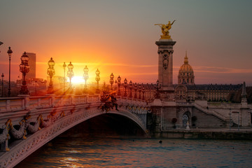 Alexandre III Bridge, Paris France