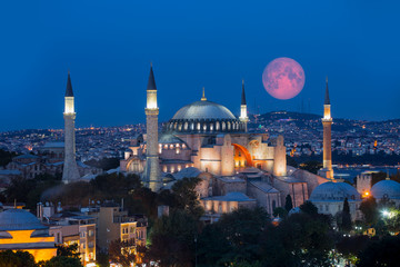 Naklejka premium Hagia Sophia Museum 