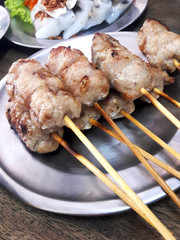 Vietnam Food, pork grilled