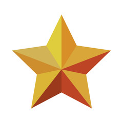 ornamental star icon image vector illustration design 