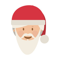 santa claus icon image vector illustration design 