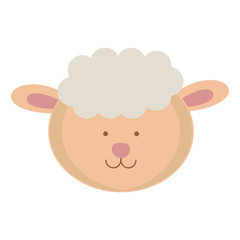 sheep animal icon image vector illustration design 