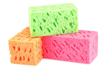 Colorful sponges
