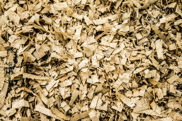 Sawdust wood texture background