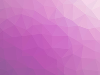 Obraz premium Pink white gradient polygon shaped abstract background