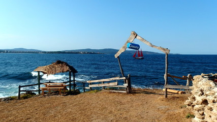 The black sea view in Kiten