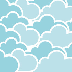 cloudy background icon image vector illustration design 