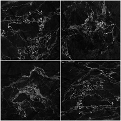 Fototapeta premium black marble texture abstract background pattern