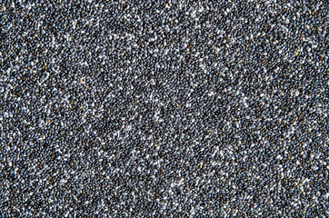 Seeds of chia. Healthy vegan food concept.