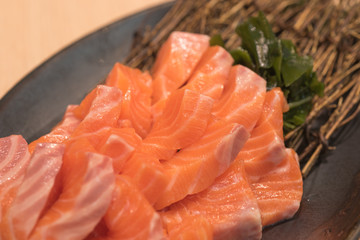 Salmon sahimi