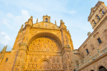 Fototapeta na wymiar Detail of a Dominican monastery in Salamanca